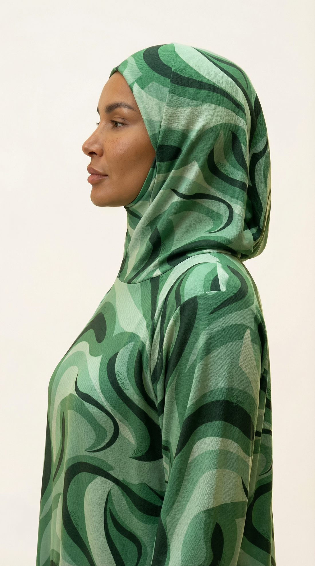 Razal Prayer Dress - Verdant Green