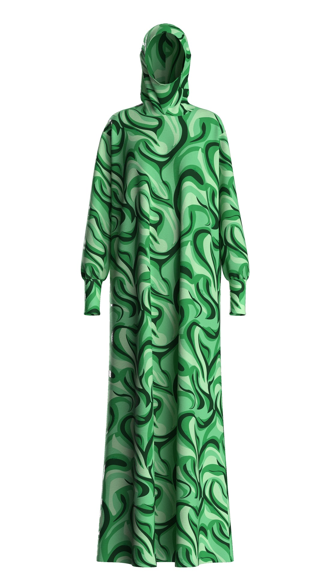 Razal Prayer Dress - Verdant Green