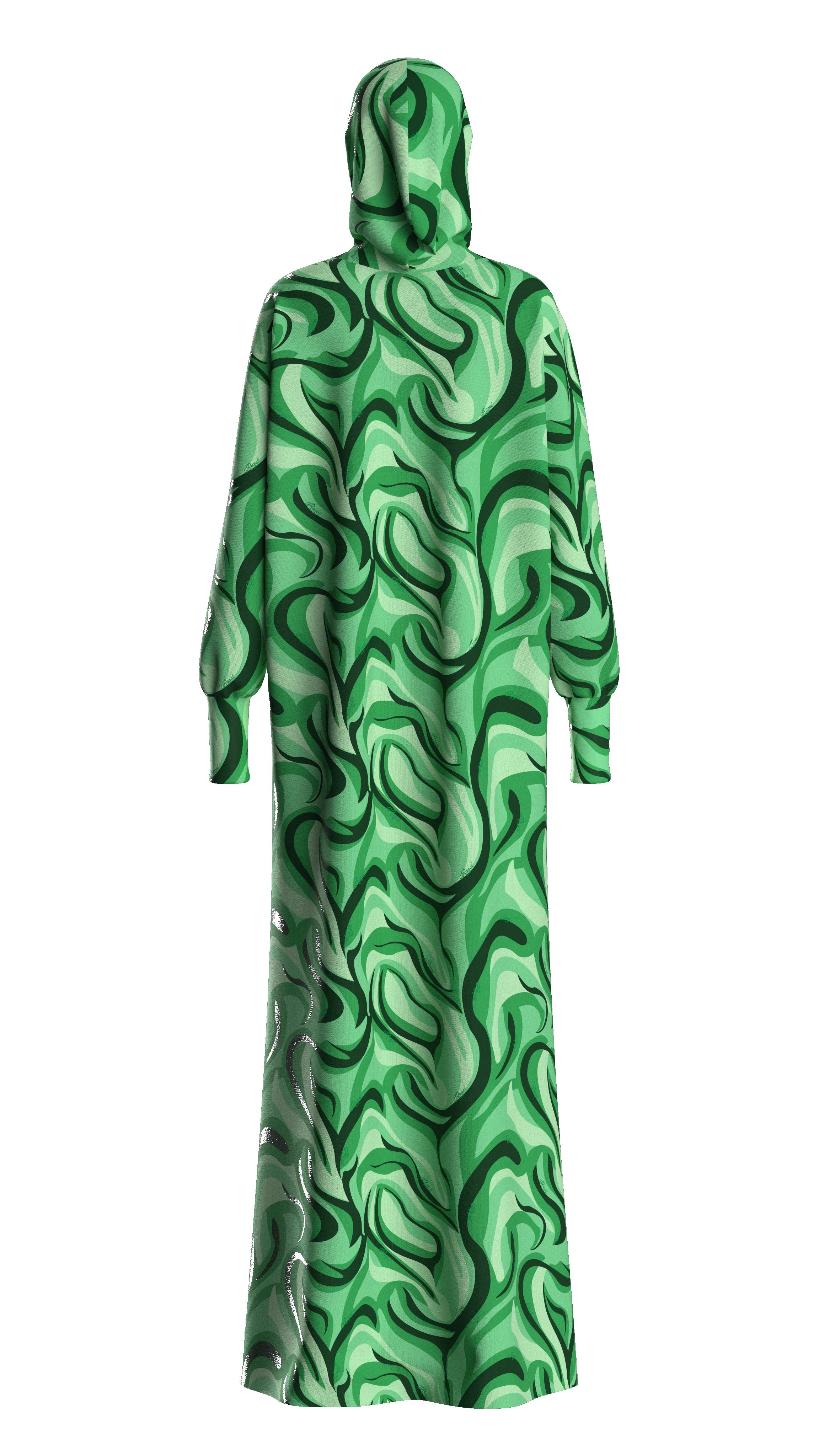Razal Prayer Dress - Verdant Green